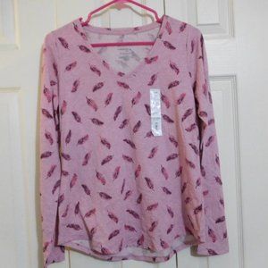 Long Sleeve Womens Tee Small NWT